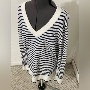 Vineyard Vines Cotton V Neck Sweater